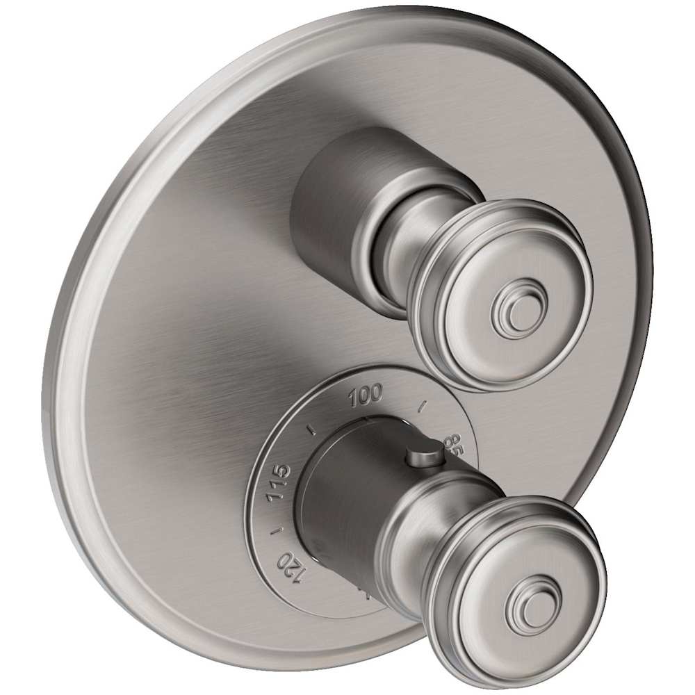 Seaport Thermostatic Valve Trim Only with Dual Knob Handles - Less Rough In