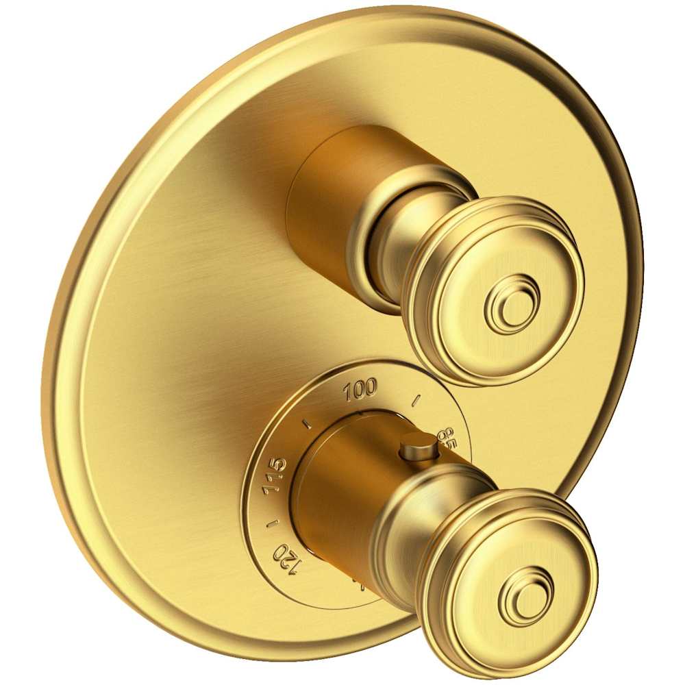Seaport Thermostatic Valve Trim Only with Dual Knob Handles - Less Rough In