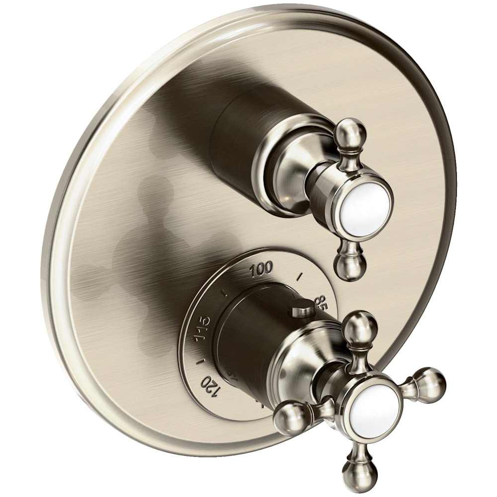 Astor Thermostatic Valve Trim Only with 2 Cross Handles - Less Rough In