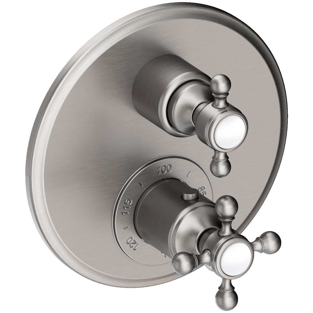 Astor Thermostatic Valve Trim Only with 2 Cross Handles - Less Rough In