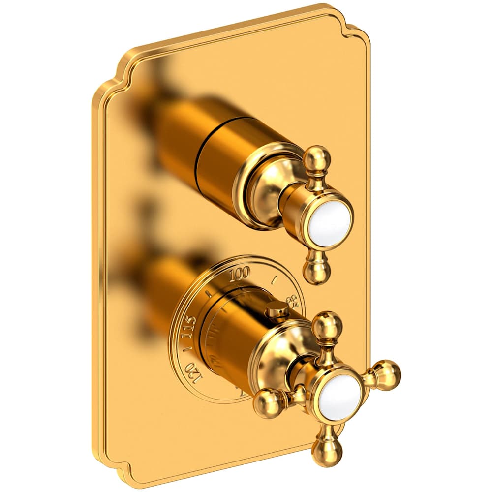 Astor Thermostatic Valve Trim Only with 2 Cross Handles - Less Rough In