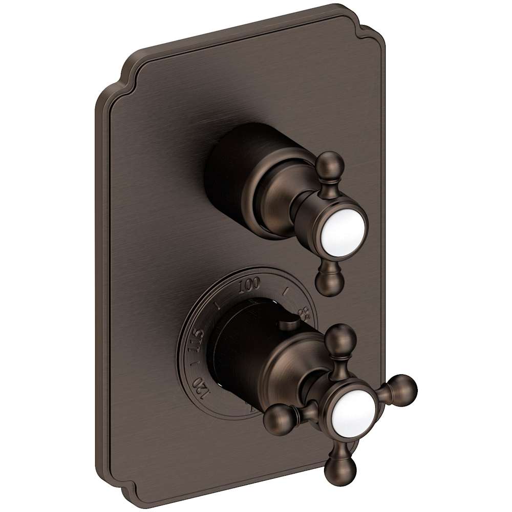 Astor Thermostatic Valve Trim Only with 2 Cross Handles - Less Rough In