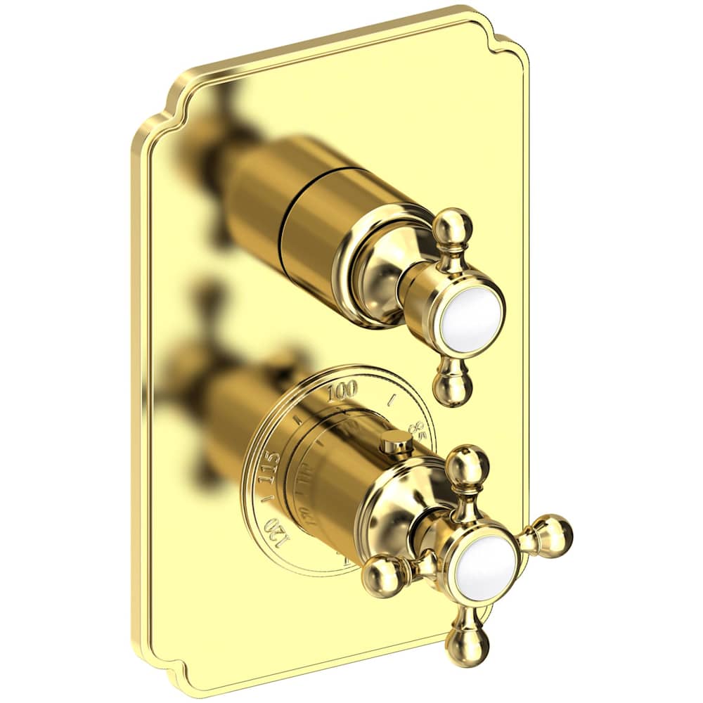 Astor Thermostatic Valve Trim Only with 2 Cross Handles - Less Rough In