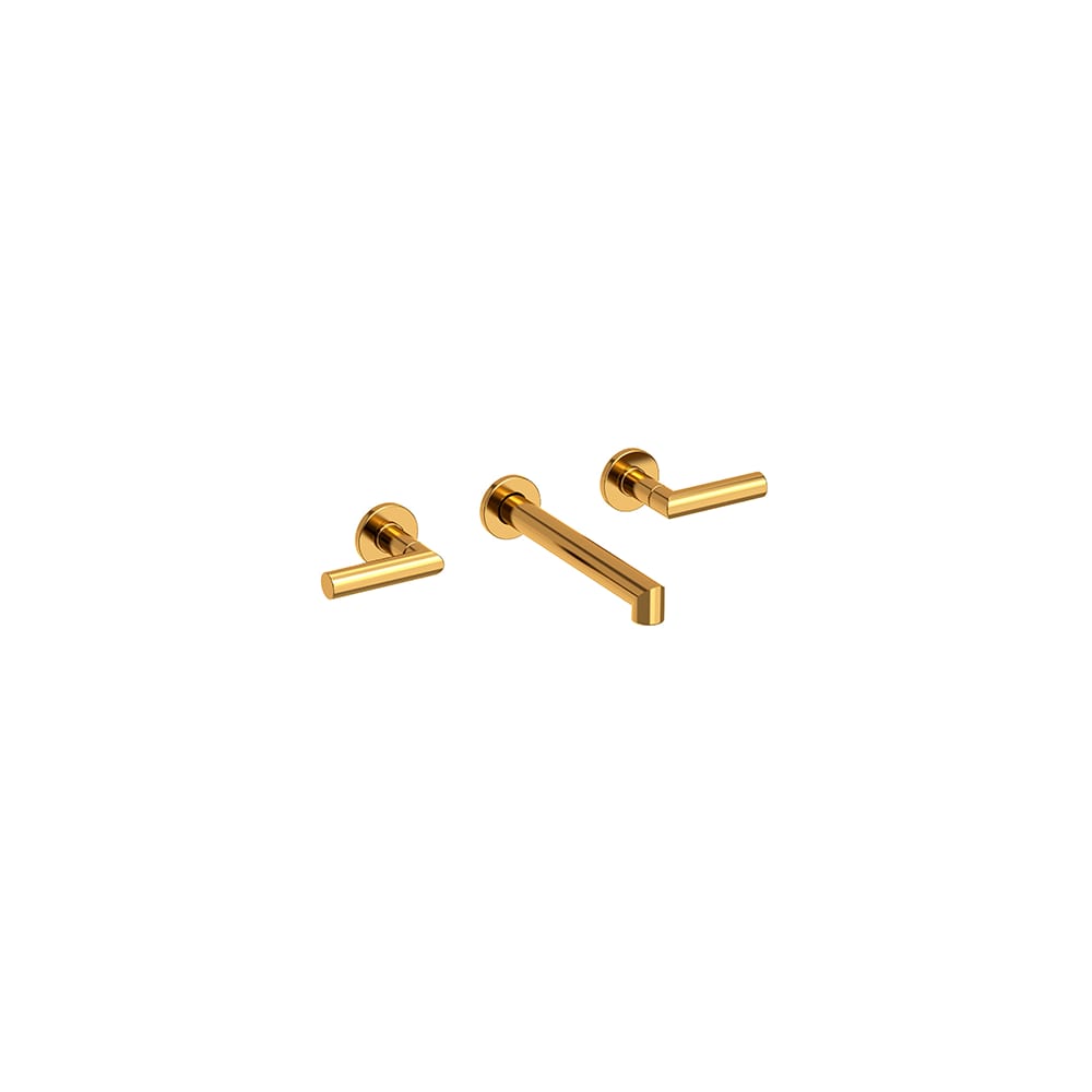 Kirsi 1.2 GPM Wall Mounted Widespread Bathroom Faucet