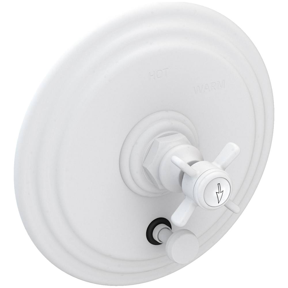 Pressure Balanced Tub and Shower Valve Trim with Integrated Diverter