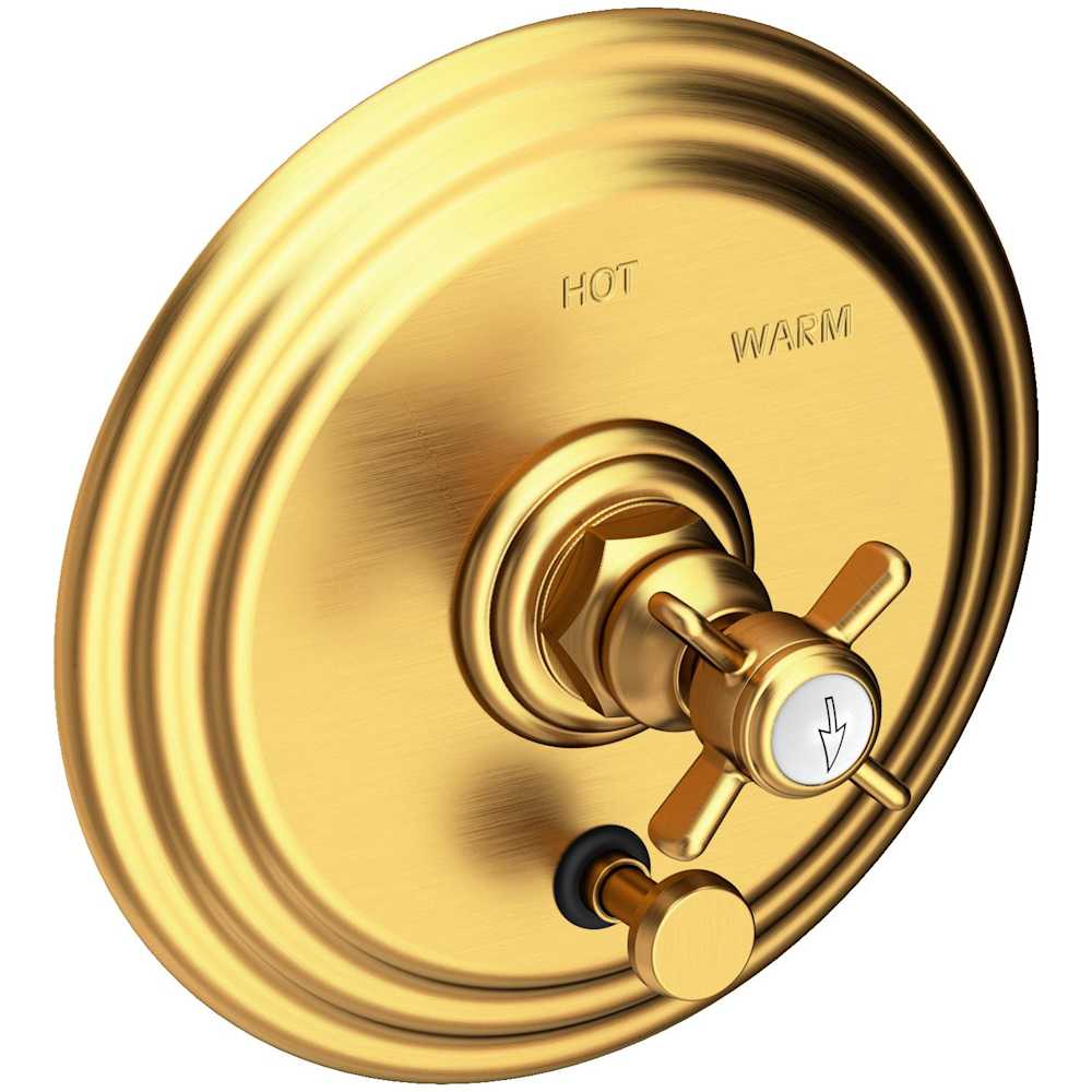 Pressure Balanced Tub and Shower Valve Trim with Integrated Diverter