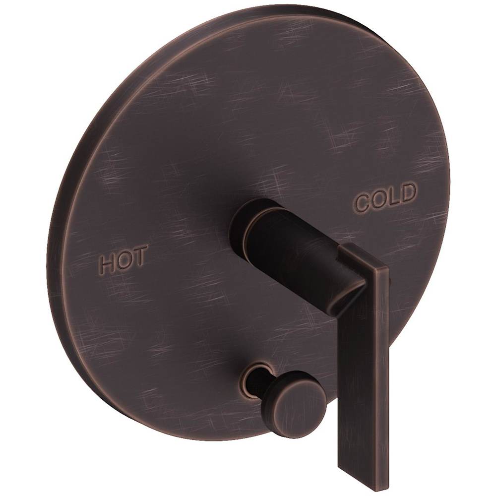 Keaton Balanced Pressure Tub & Shower Diverter Plate with Handle