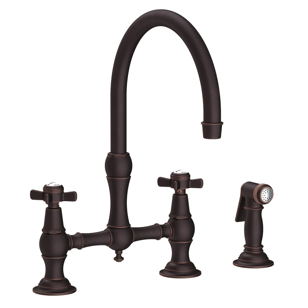 Fairfield 1.8 GPM Widespread Bridge Kitchen Faucet - Includes Side Spray
