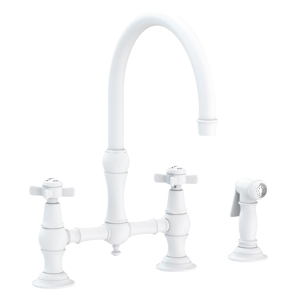 Fairfield 1.8 GPM Widespread Bridge Kitchen Faucet - Includes Side Spray