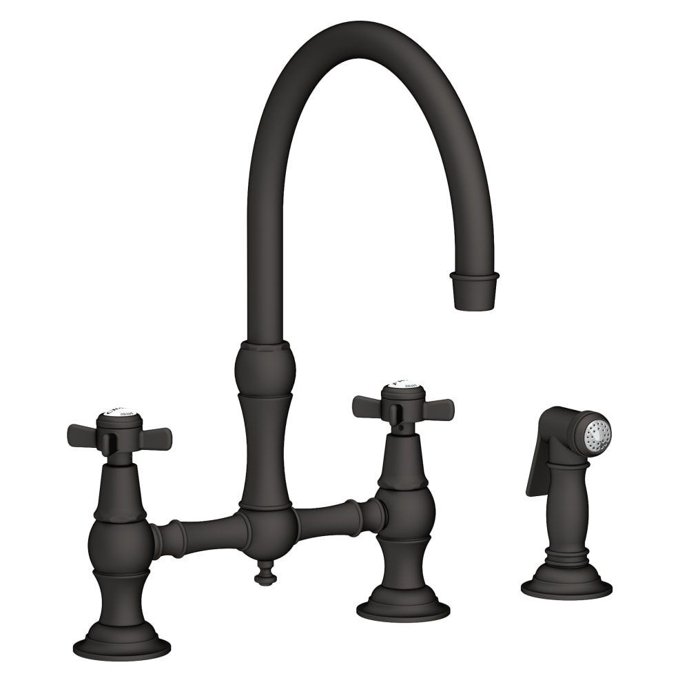 Fairfield 1.8 GPM Widespread Bridge Kitchen Faucet - Includes Side Spray