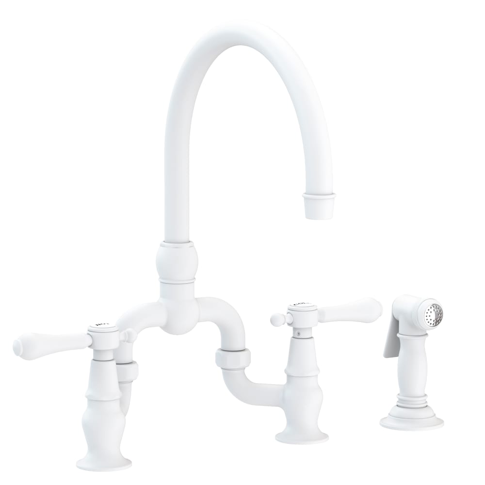 Chesterfield 1.8 GPM Widespread Bridge Kitchen Faucet - Includes Side Spray