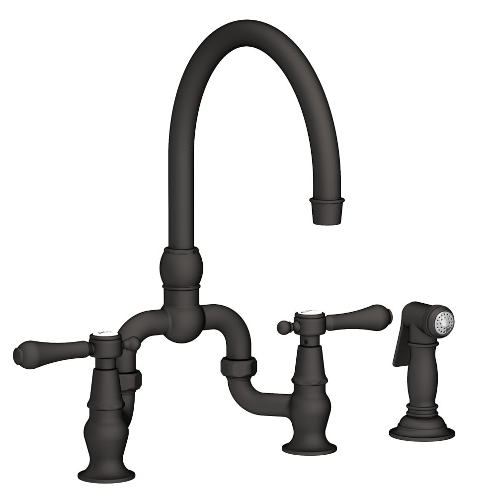 Chesterfield 1.8 GPM Widespread Bridge Kitchen Faucet - Includes Side Spray