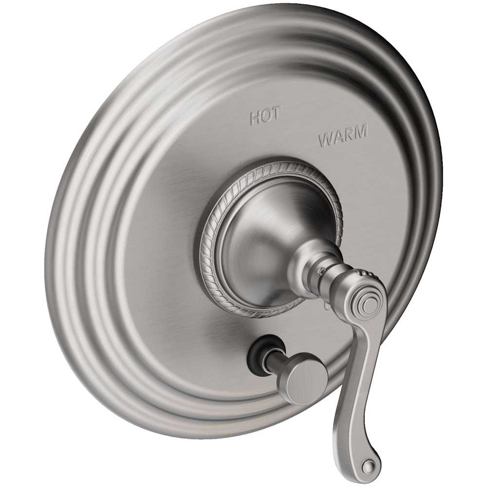 Amisa Pressure Balanced Tub and Shower Diverter Trim - Less Valve