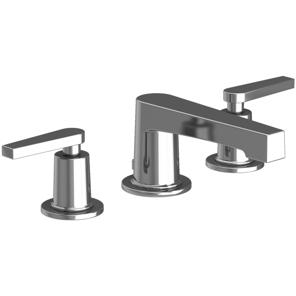 Dorrance 1.2 GPM Widespread Bathroom Faucet with Pop-Up Drain Assembly with Lever Handles