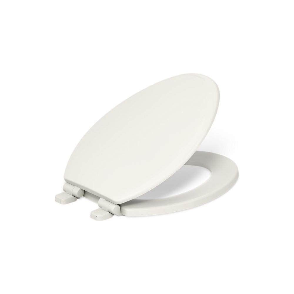 Ridgewood Elongated Molded Wood Toilet Seat with Quiet-Close™