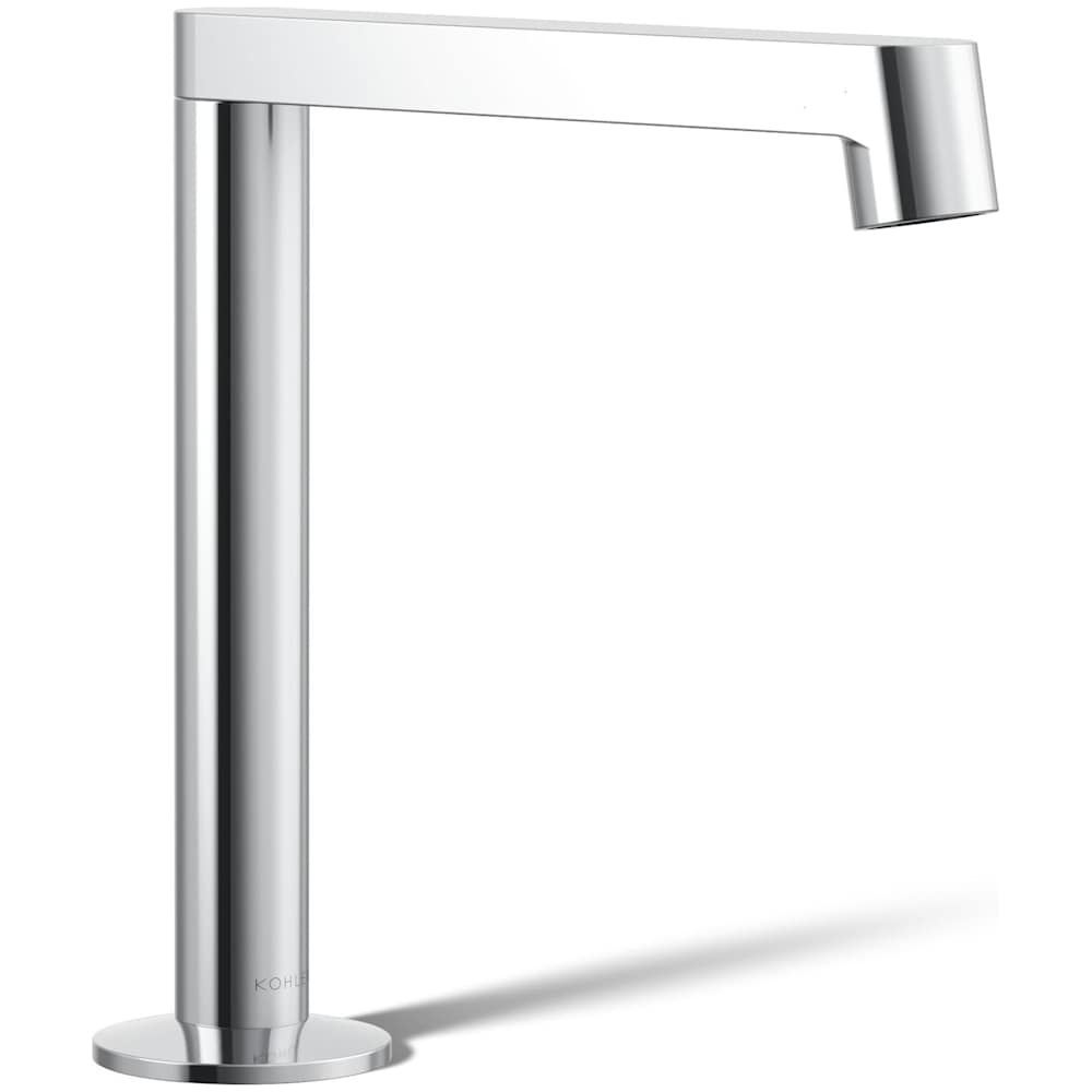 Components 1.2 GPM Widespread Bathroom Faucet with Drain Assembly and Row Design Spout - Less Handles