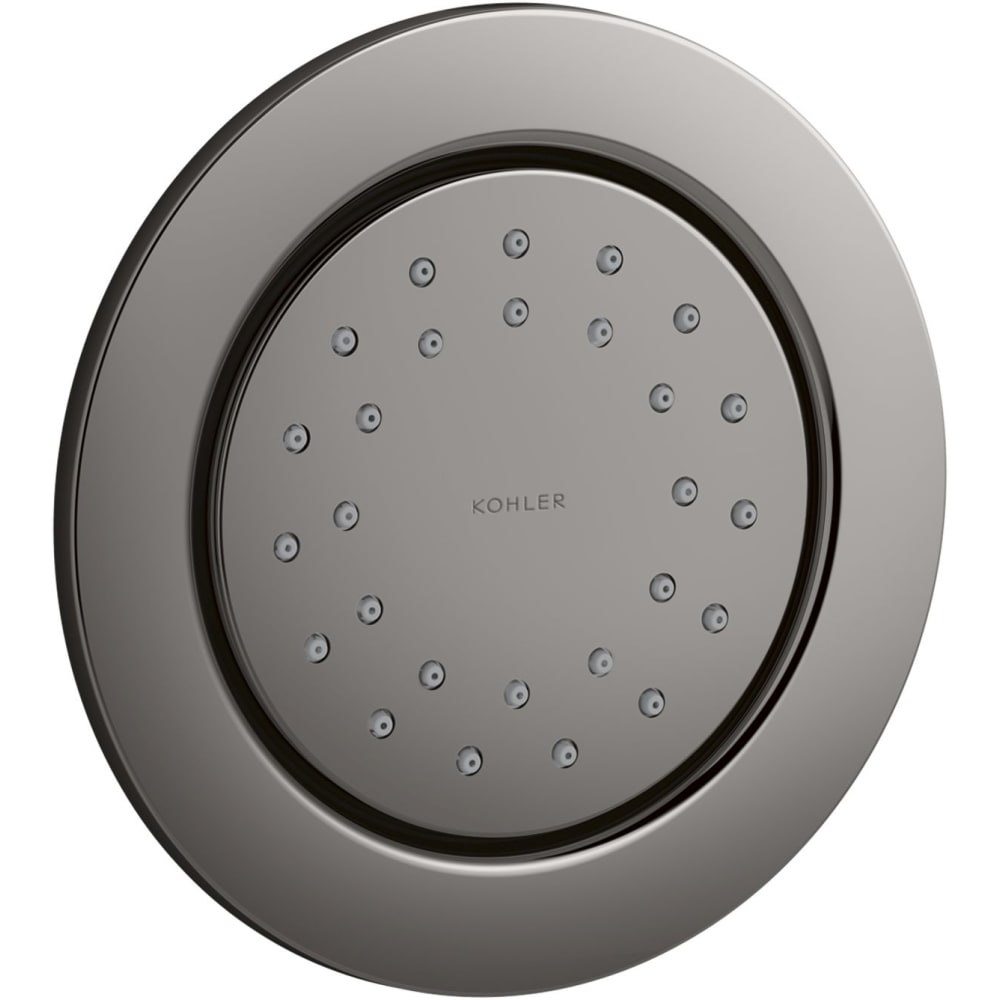 WaterTile 2 GPM Round Metal Body Spray with Katalyst Technology