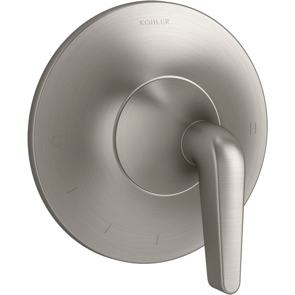 Tempered Thermostatic Valve Trim Only with Single Lever Handle - Less Rough In