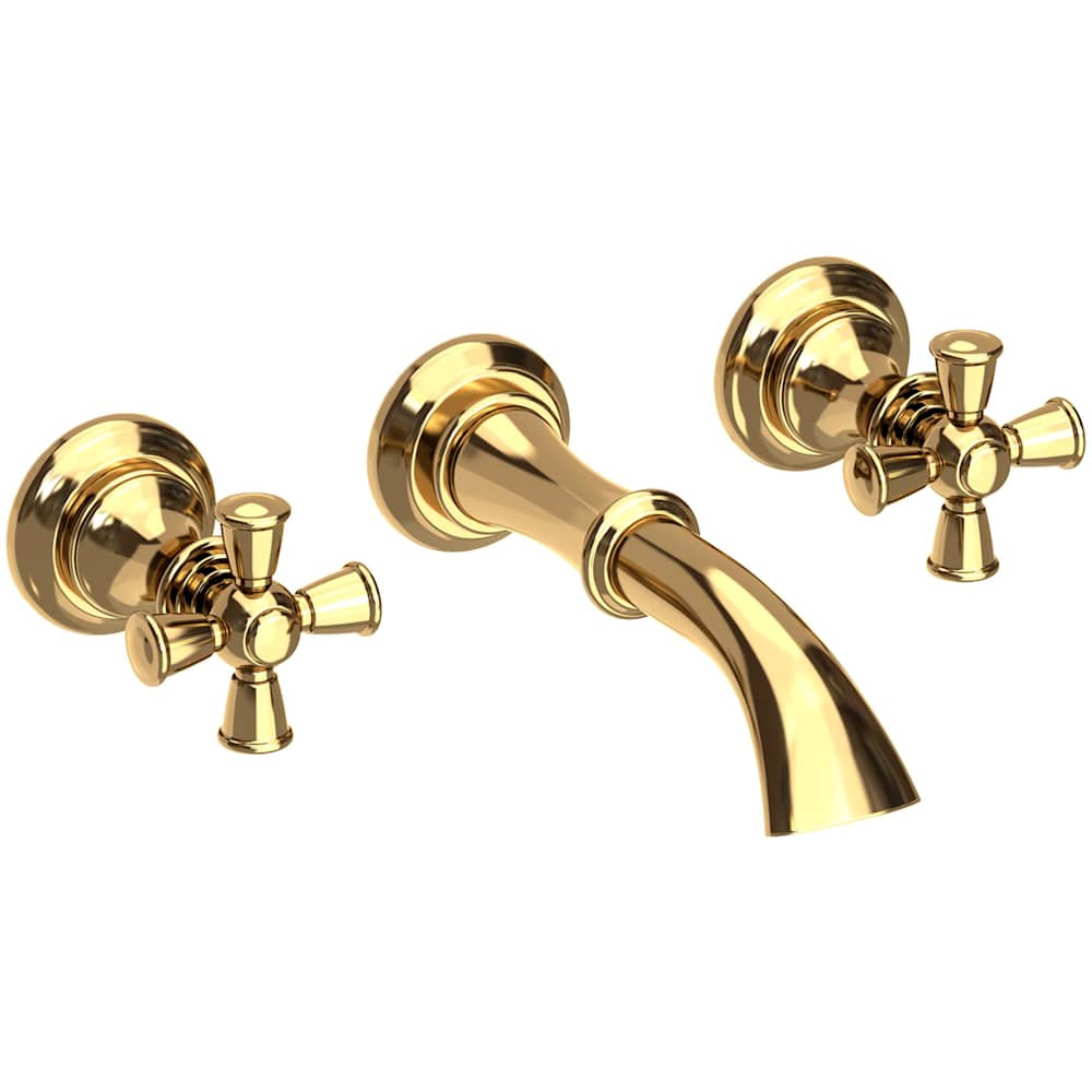 Sutton 1.2 GPM Wall Mounted Widespread Bathroom Faucet