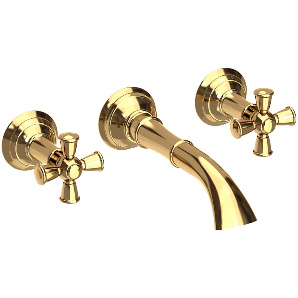 Aylesbury 1.2 GPM Wall Mounted Widespread Bathroom Faucet