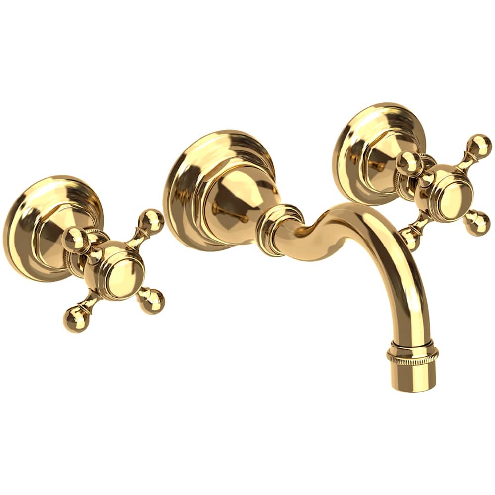 Victoria 1.2 GPM Wall Mounted Widespread Bathroom Faucet
