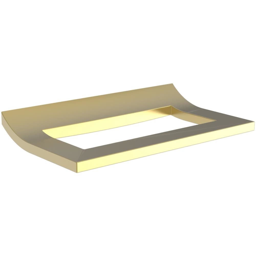 Secant Solid Brass Towel Ring