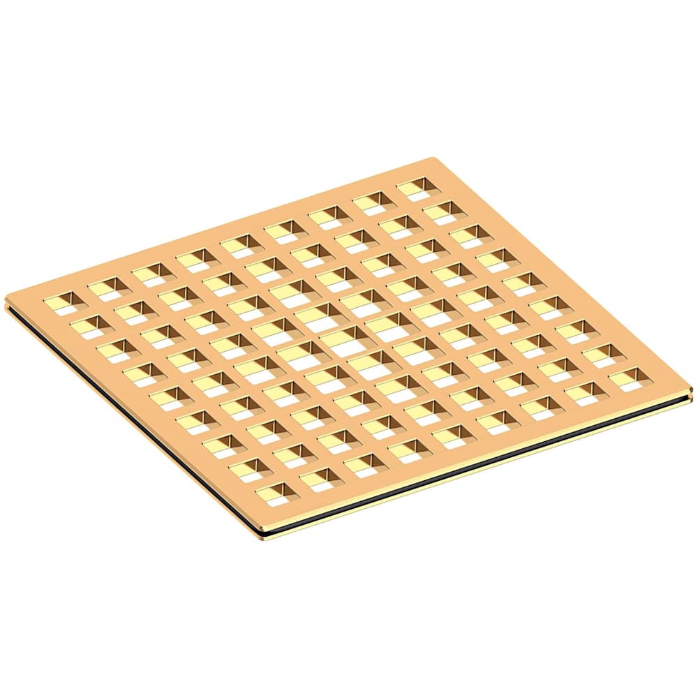 6" Square Shower Drain Grid