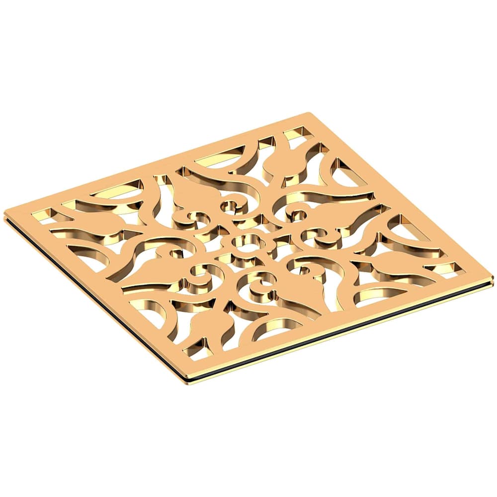 Decorative Drains 6" Square Shower Drain Grid