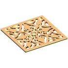 Uncoated Polished Brass