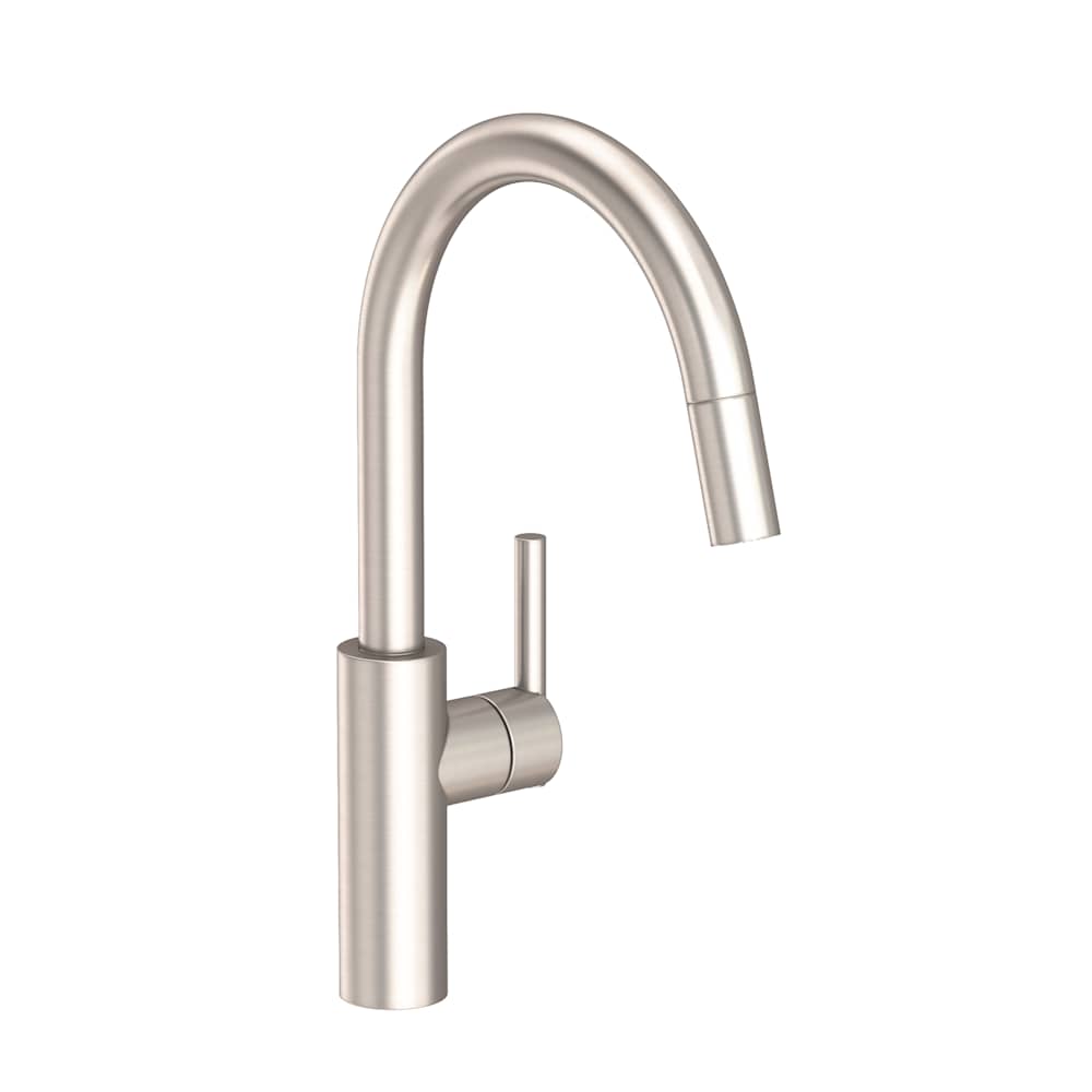 East Linear 1.8 GPM Single Hole Pull Down Kitchen Faucet