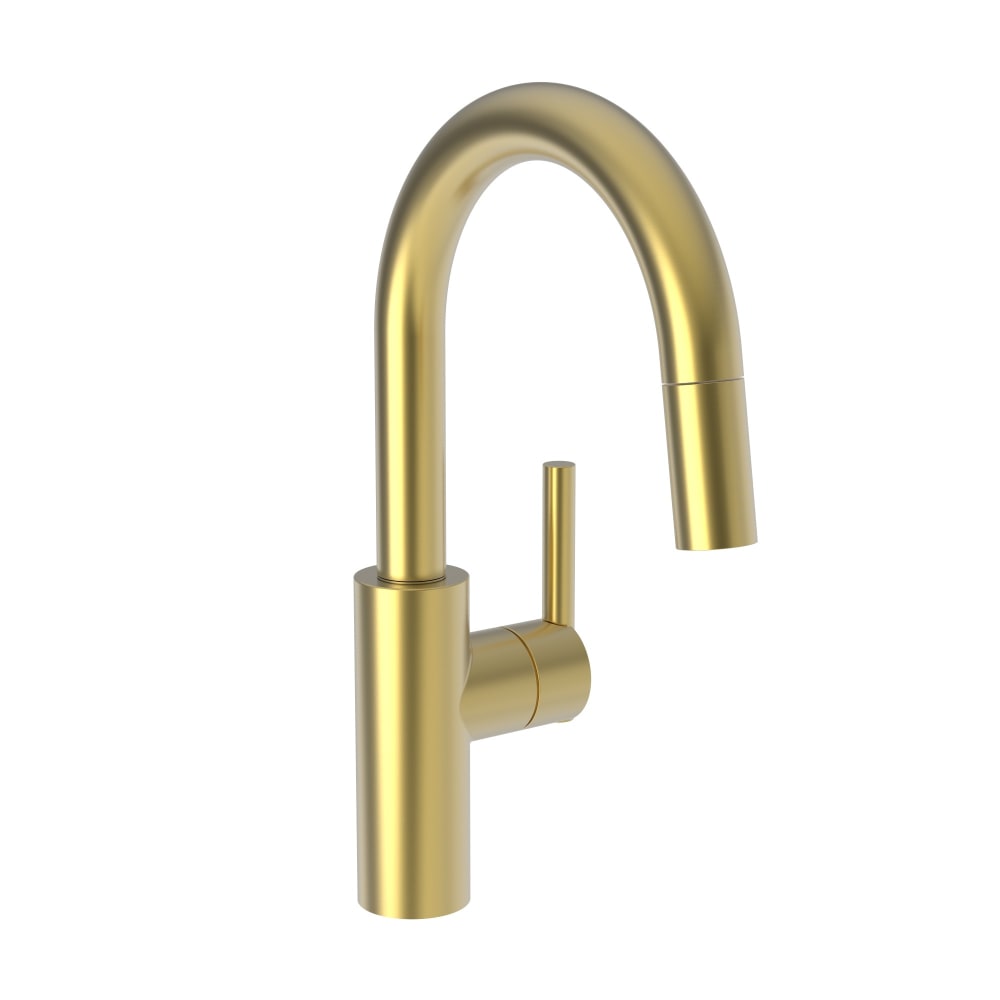 East Linear 1.8 GPM Single Hole Pull Down Bar Faucet