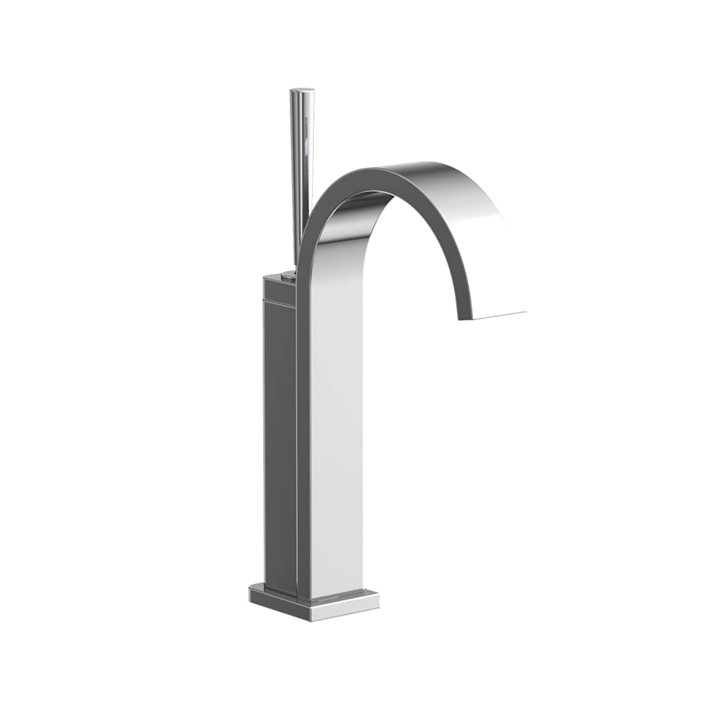 Secant 1.2 GPM Single Hole Bathroom Faucet with Pop-Up Drain Assembly