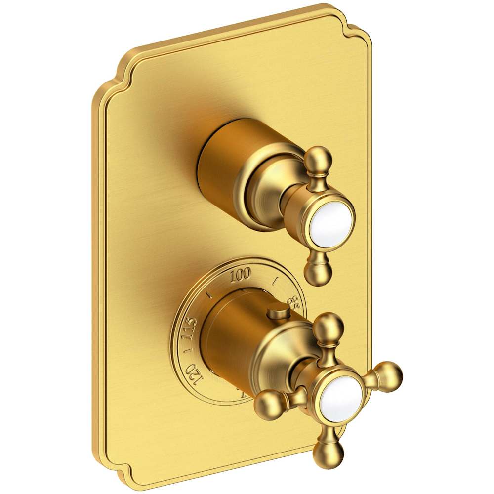 Astor Thermostatic Valve Trim Only with 2 Cross Handles - Less Rough In