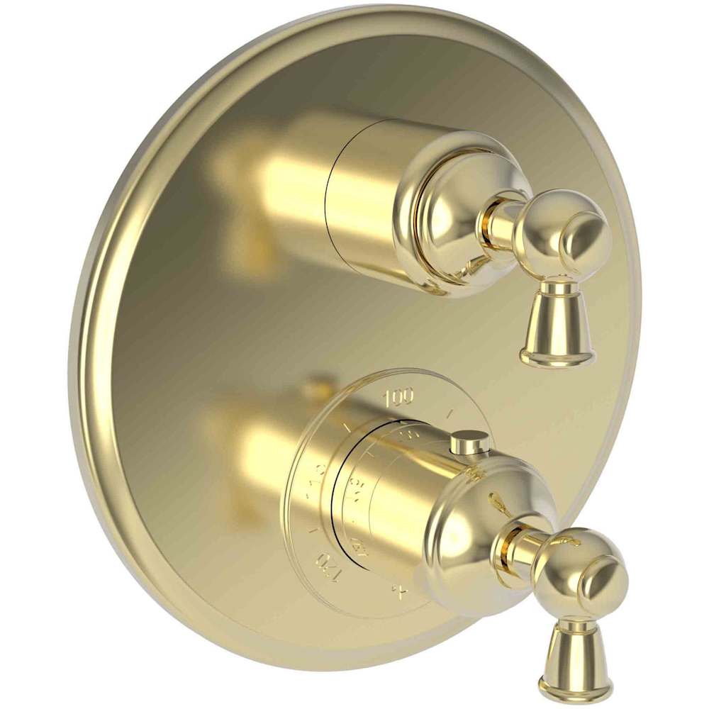 Aylesbury Thermostatic Valve Trim Only with 2 Lever Handles - Less Rough In