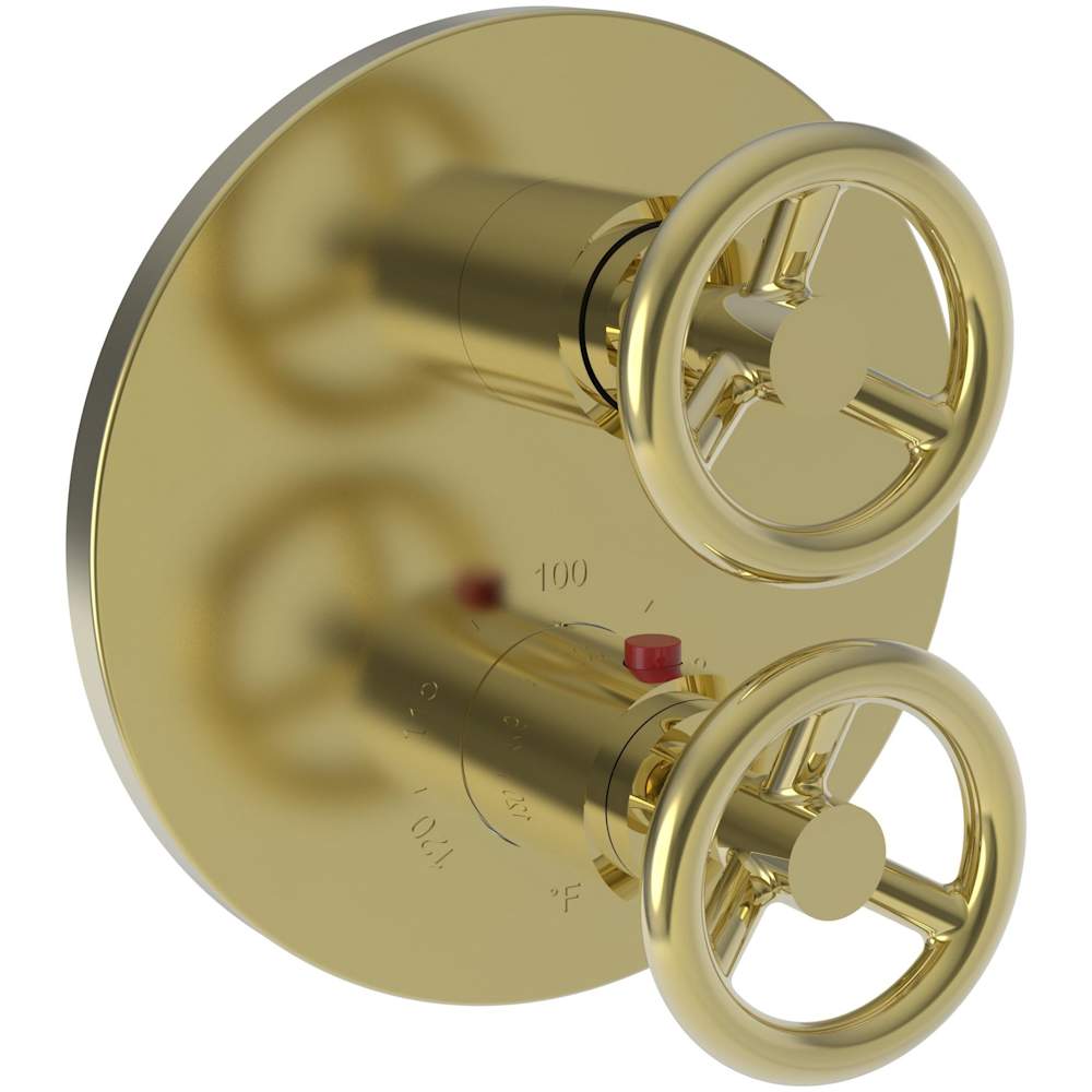 Slater Thermostatic Valve Trim Only with 2 Cross Handles - Less Rough In