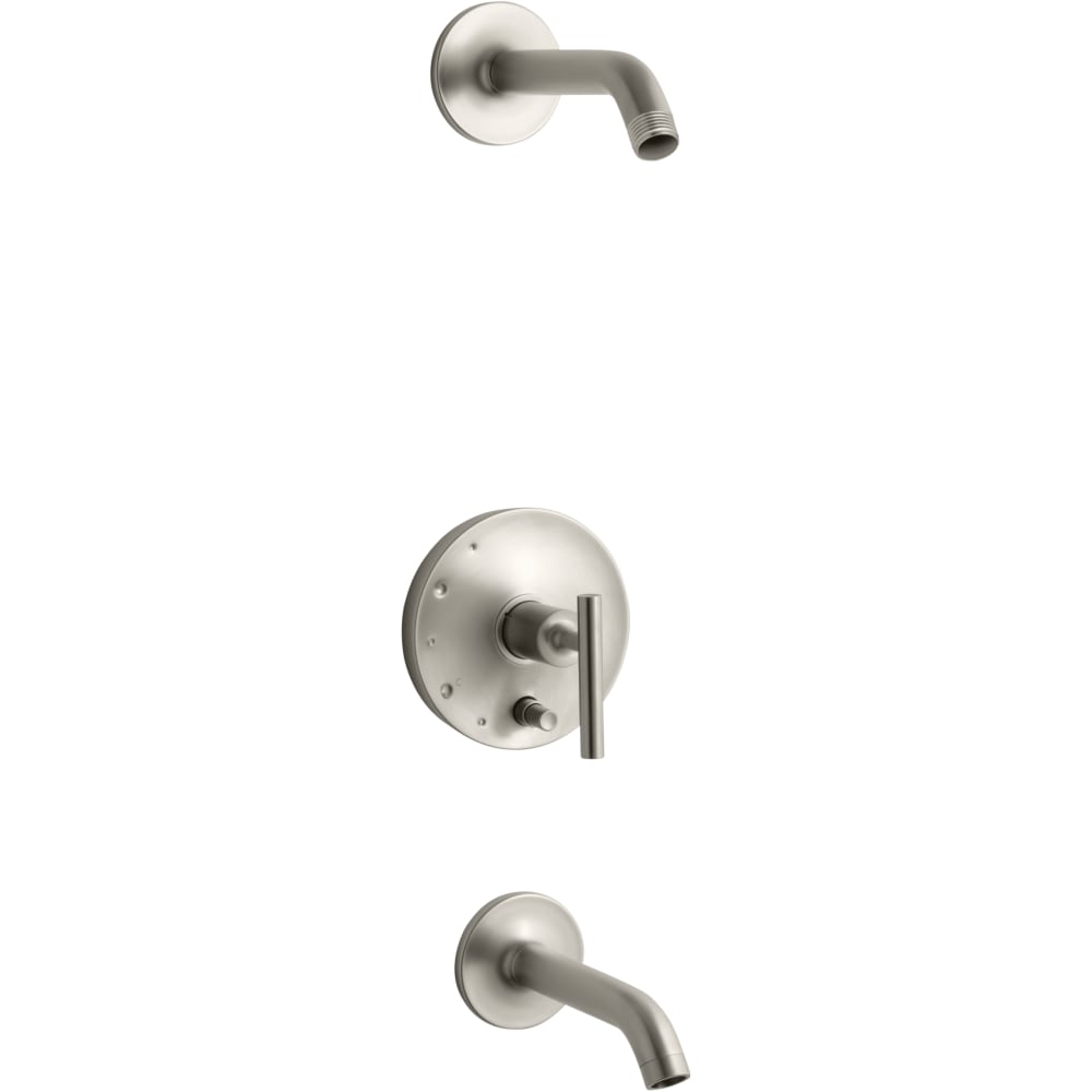 Purist Tub and Shower Trim Package with Rite-Temp Technology