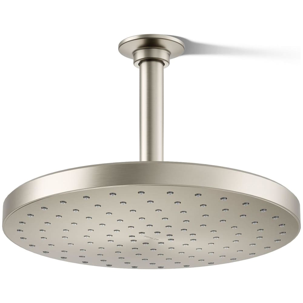 Awaken Round 10" Single Function 1.75 GPM Rainhead with MasterClean Sprayface