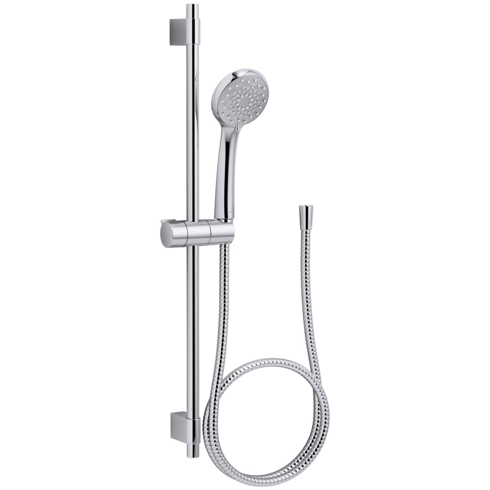 Awaken 1.75 GPM Multi Function Hand Shower Package with MasterClean Sprayface - Includes Slide Bar and Hose