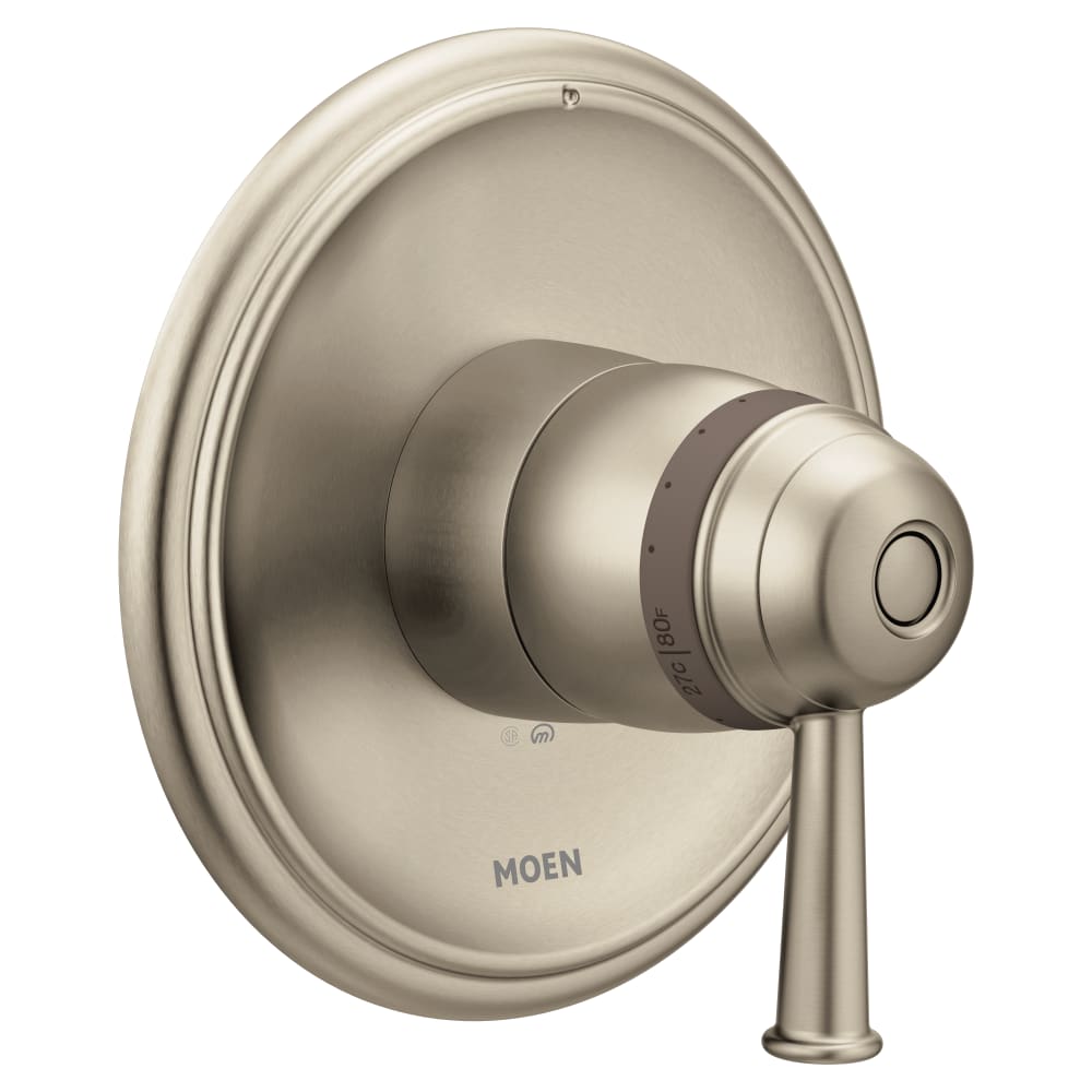 Moen M-POWER 0.5 GPM Single Hole Bathroom Faucet Matte Black