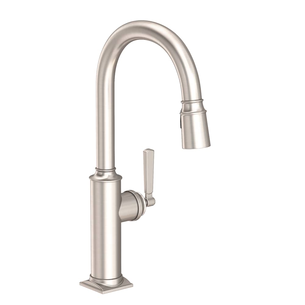 Adams 1.8 GPM Single Hole Pull Down Kitchen Faucet