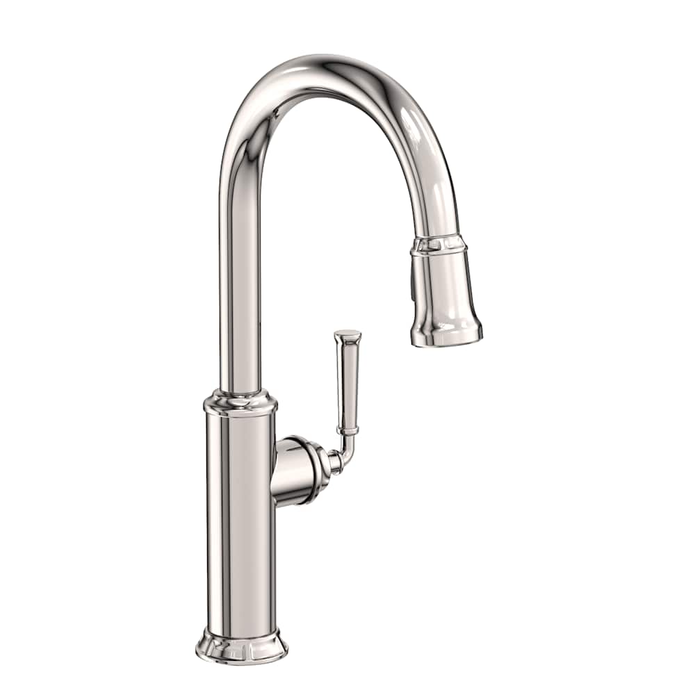Gavin 1.8 GPM Single Hole Pull Down Kitchen Faucet