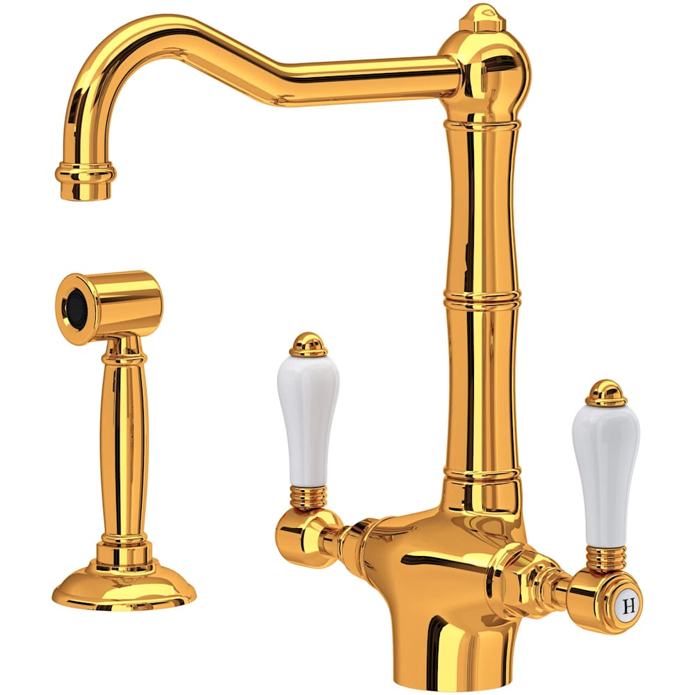 Acqui 1.5 GPM Single Hole Kitchen Faucet - Includes Side Spray