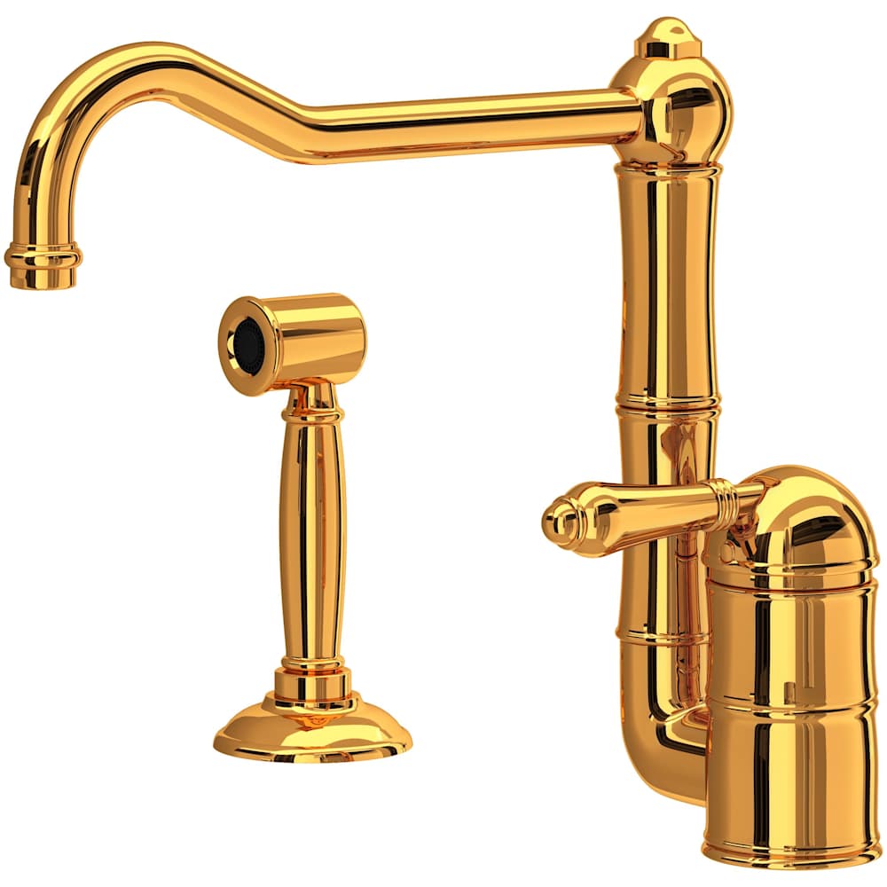 Acqui 1.5 GPM Single Hole Kitchen Faucet - Includes Side Spray