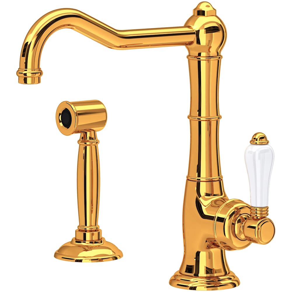 Acqui 1.5 GPM Single Hole Kitchen Faucet - Includes Side Spray