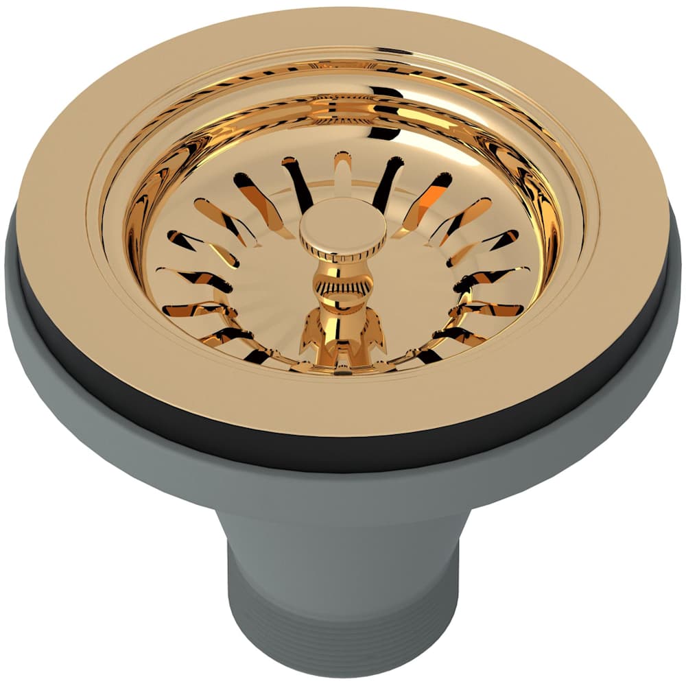 3 1/2" Basket Strainer - Less Pop-Up