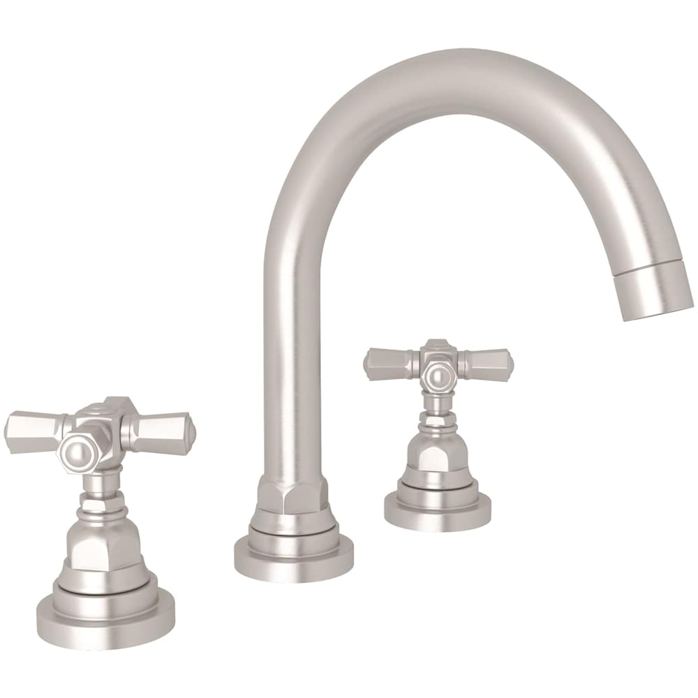 San Giovanni 1.2 GPM Widespread Bathroom Faucet with Pop-Up Drain Assembly