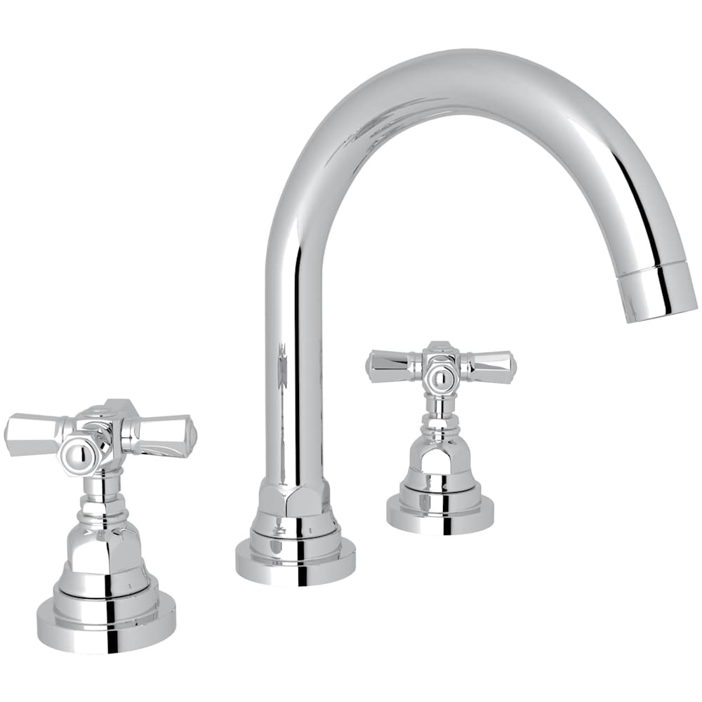 San Giovanni 1.2 GPM Widespread Bathroom Faucet with Pop-Up Drain Assembly