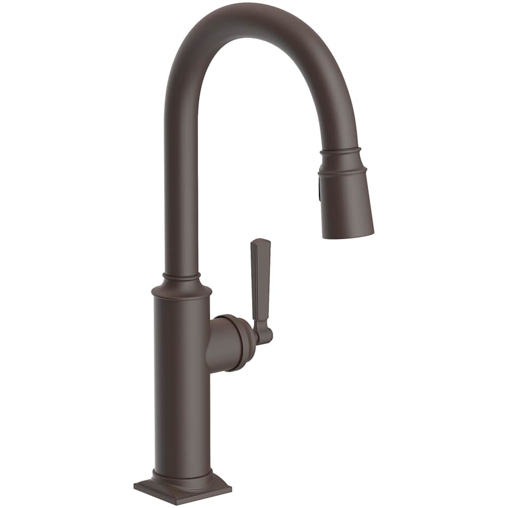 Adams 1.8 GPM Single Hole Pull Down Kitchen Faucet
