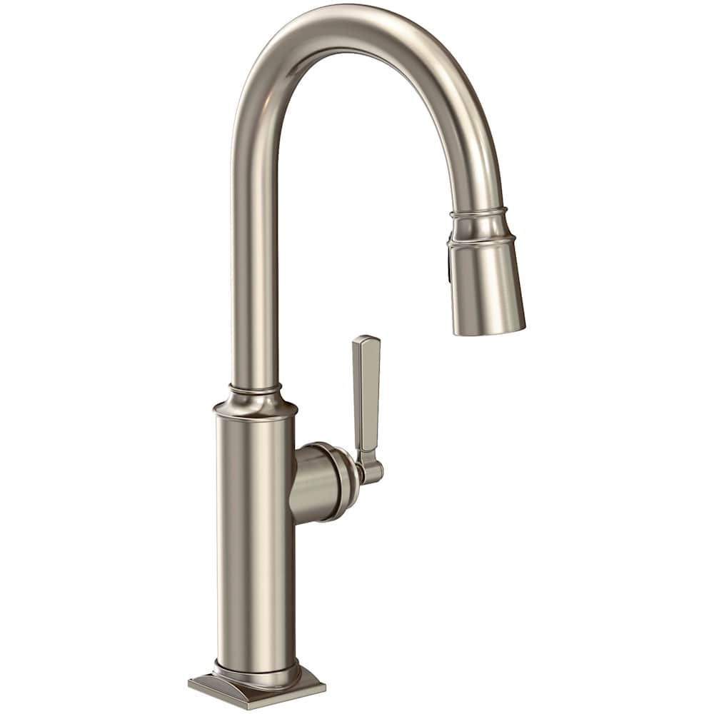 Adams 1.8 GPM Single Hole Pull Down Kitchen Faucet