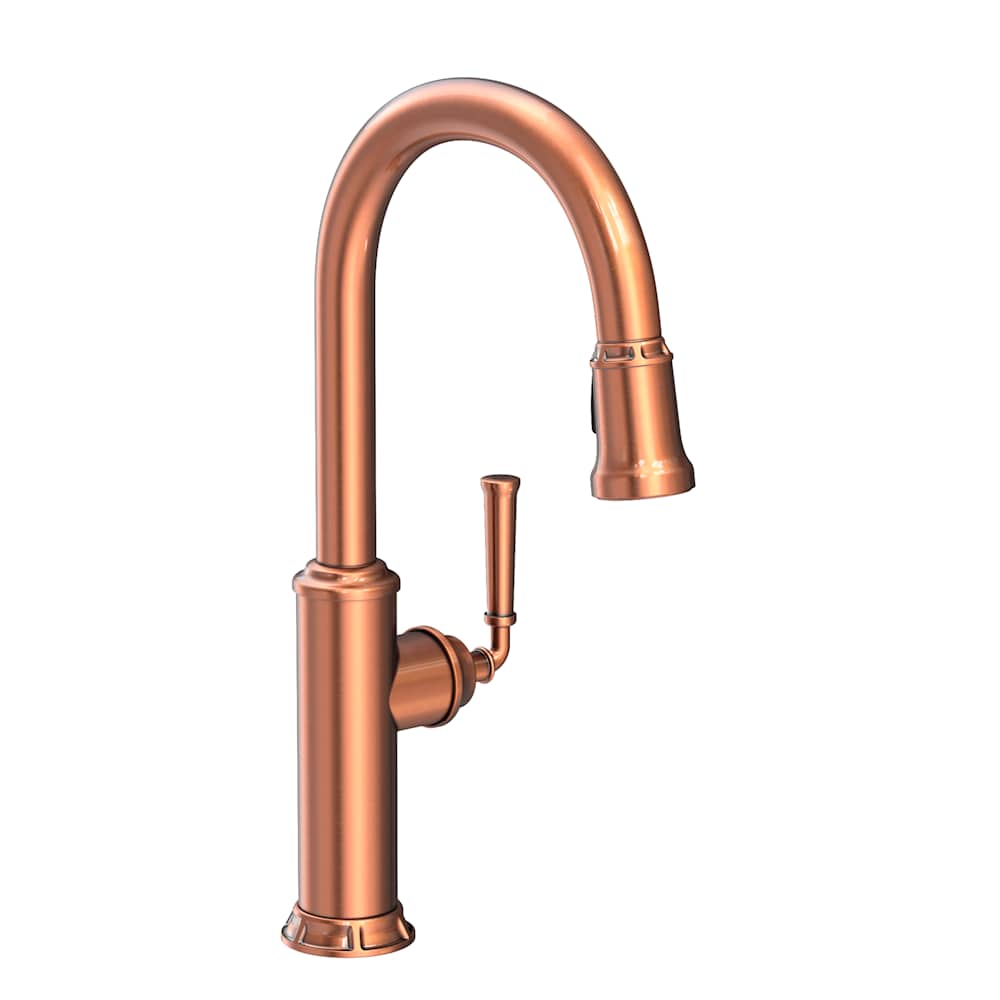 Gavin 1.8 GPM Single Hole Pull Down Kitchen Faucet